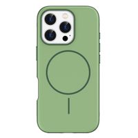 imoshion Coque arrière Color avec Thin MagSafe Ring Apple iPhone 16 Pro - Vert foncé