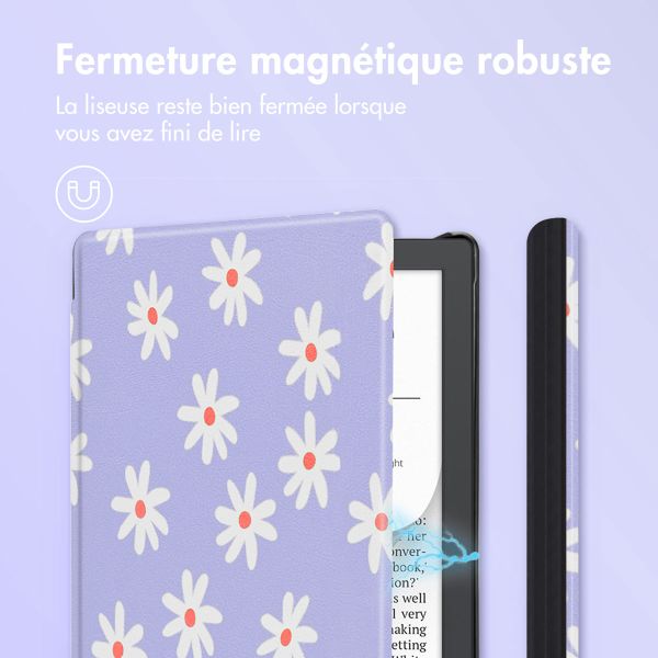 imoshion Design Slim Hard Case Sleepcover Pocketbook Verse / Verse Lite / Verse Pro / Vivlio Light / Light HD - Flowers Distance