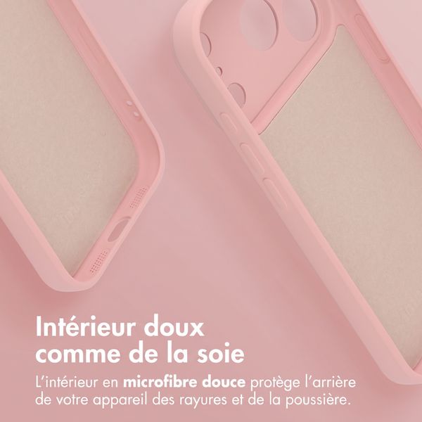 imoshion Coque Couleur avec MagSafe Apple iPhone 18 Pro Max / 17 Pro Max - Rose clair