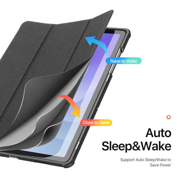 Dux Ducis Coque tablette Domo Samsung Galaxy Tab A11 Plus - Noir