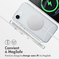 imoshion Coque MagSafe avec cordon amovible Apple iPhone 17e / 16e - Transparent