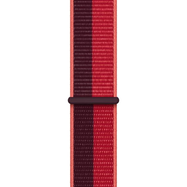 Apple Bracelet Sport Loop Apple Watch | 38/40/41/42 mm - Black / Red