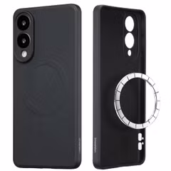 imoshion Coque Couleur avec MagSafe Samsung Galaxy S25 Edge - Noir