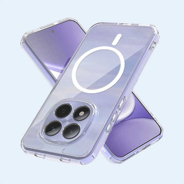 imoshion Coque arrière de protection avec MagSafe Xiaomi Redmi Note 15 Pro (5G) - Transparent