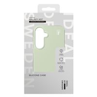 iDeal of Sweden Coque en silicone avec MagSafe Samsung Galaxy A57 (5G) - Sage Green