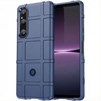 imoshion Coque Rugged Shield Sony Xperia 1 V - Bleu foncé
