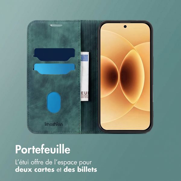 imoshion Étui de téléphone portefeuille Slim Xiaomi 17 - Vert