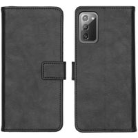 imoshion Étui de télephone portefeuille de luxe Samsung Galaxy Note 20 - Noir