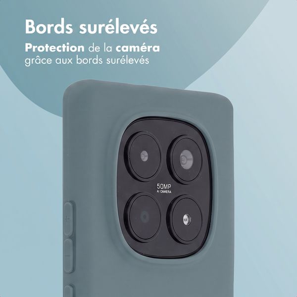 imoshion Coque Couleur Xiaomi Redmi Note 15 Pro (4G) - Pine Green