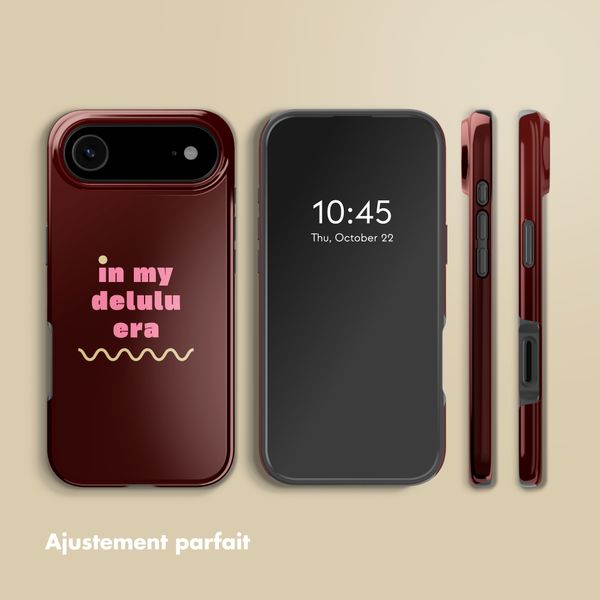 Selencia Coque arrière Vivid avec MagSafe Apple iPhone Air - Delulu