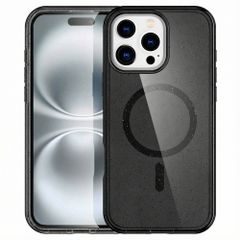 imoshion Coque Pailletée avec MagSafe Apple iPhone 16 Pro Max - Glitter Noir