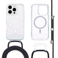 imoshion Coque MagSafe avec cordon amovible Apple iPhone 16 Pro Max - Transparent