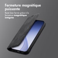 imoshion Étui de téléphone portefeuille Slim Oppo Reno15 F (5G) - Noir