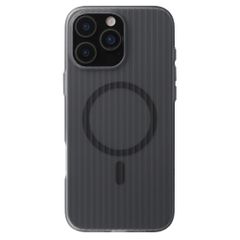 Accezz Coque arrière Lite avec MagSafe | Fluted | Apple iPhone 16 Pro Max - Matte Black