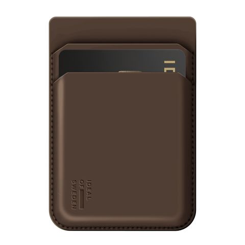 iDeal of Sweden MagSafe Porte-cartes magnétique - Porte-cartes - Mocha Mousse