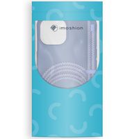 imoshion Coque de couleur avec cordon amovible Apple iPhone 14 - Ash Blue