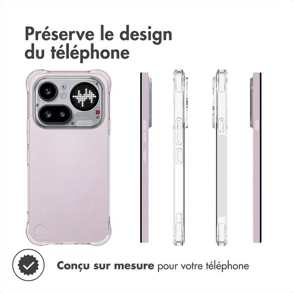 imoshion Shockproof Case Nothing Phone (4a) Pro - Transparent