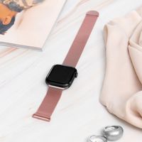 imoshion Bracelet magnétique milanais Apple Watch | 44/45/46/49 mm - Taille S - Rose