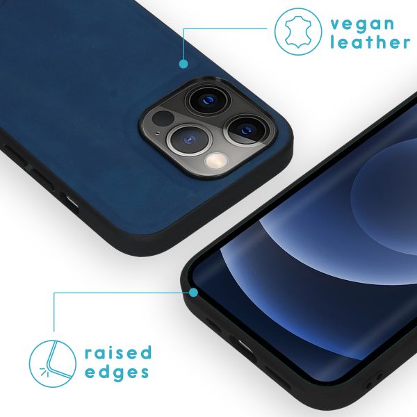 imoshion Etui de télephone luxe 2-en-1 amovible Apple iPhone 13 Pro - Blauw