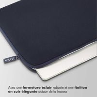 Accezz Pochette ordinateur 13-14 pouces - Bleu