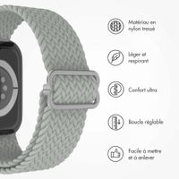 imoshion Bracelet nylon tissé Apple Watch | 38/40/41/42 mm - Gris