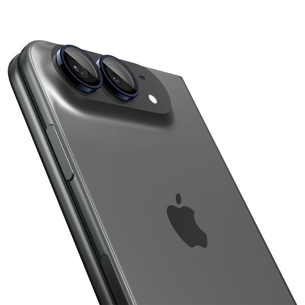 Spigen Optik Pro EZ Fit Lens Protector lot de 2 Apple iPhone Duo - Black
