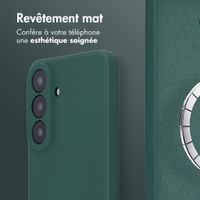 imoshion Coque Couleur avec MagSafe Samsung Galaxy S26 FE - Vert foncé