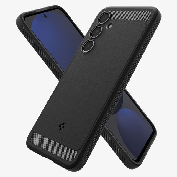 Spigen Coque Rugged Armor Samsung Galaxy S24 FE - Matte Black
