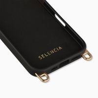 Selencia Coque arrière Rivièra avec MagSafe avec crochets amovibles Apple iPhone 16 - Velvet Black