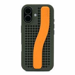 Callbuddy Coque avec strap Apple iPhone 17 - Camo Orange