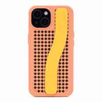 Callbuddy Coque avec strap Apple iPhone 17e / 16e / 15 / 14 / 13 - Coral Pop