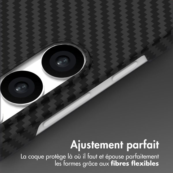 Accezz Coque Kevlar® MagSafe Samsung Galaxy S24 Plus - Noir