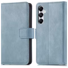 imoshion Étui de télephone portefeuille de luxe Samsung Galaxy A15 (5G/4G) - Bleu clair
