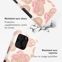 Selencia Coque arrière Vivid Apple iPhone 16 Pro Max - Paisley Blush