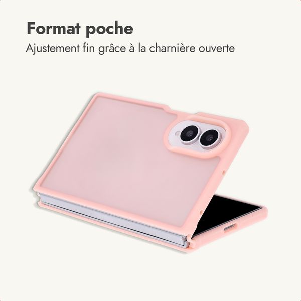 imoshion Coque Color Guard Samsung Galaxy Z Fold 8 - Rose clair