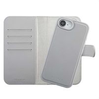 Selencia Étui portefeuille amovible Olyn avec MagSafe Apple iPhone 17e / 16e - Gris