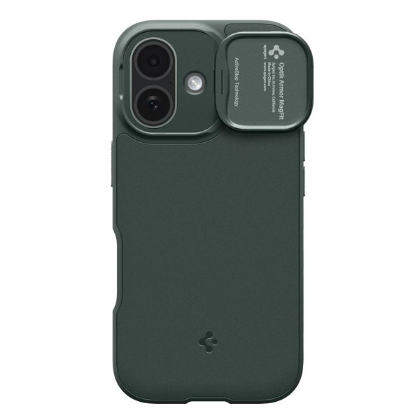 Spigen Optik Armor MagSafe Apple iPhone 17 - Abyss Green