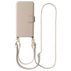 Selencia Étui Riva avec MagSafe et cordon de téléphone Samsung Galaxy A37 (5G) - Beige