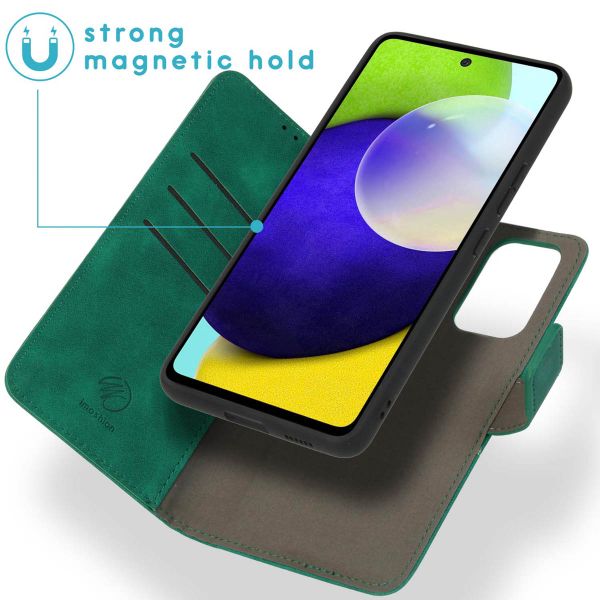 imoshion Etui de télephone luxe 2-en-1 amovible Samsung Galaxy A53 - Vert foncé
