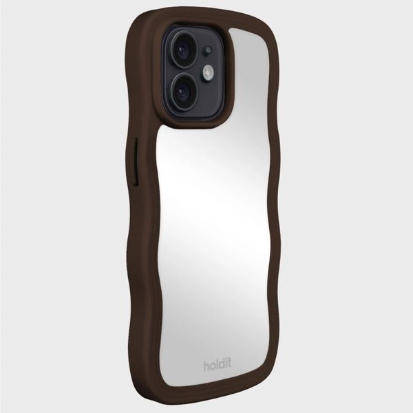 Holdit Coque Wavy Apple iPhone 12 (Pro) - Chocolate Mirror