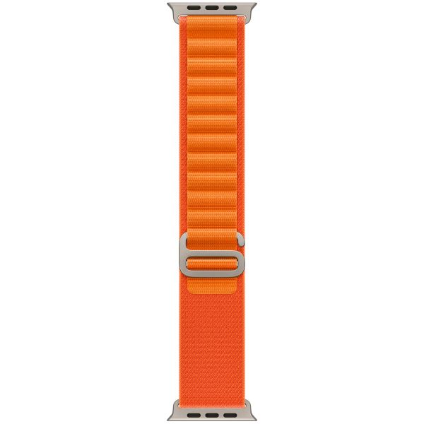 Apple Bracelet Alpine Loop Apple Watch | 44/45/46/49 mm - Taille M - Orange