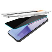 Spigen Protection d'écran en verre trempé GLAStR Privacy Applicator - lot de 2 Apple iPhone 15 Pro Max