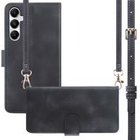 imoshion Etui de télephone portefeuille avec cordon Samsung Galaxy A15 (5G/4G) - Noir