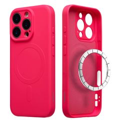 imoshion Coque Couleur avec MagSafe Apple iPhone 16 Pro Max - Neon Pink
