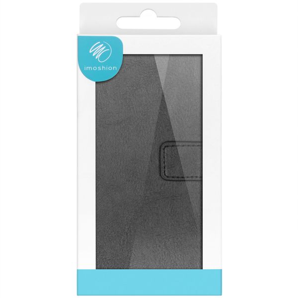 imoshion Étui de télephone portefeuille de luxe Motorola Moto G8 Power Lite - Noir