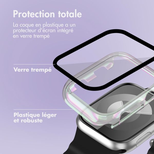 imoshion Coque rigide brillante à couverture complète Apple Watch 1 / 2 / 3 - 42 mm - Pearlescent