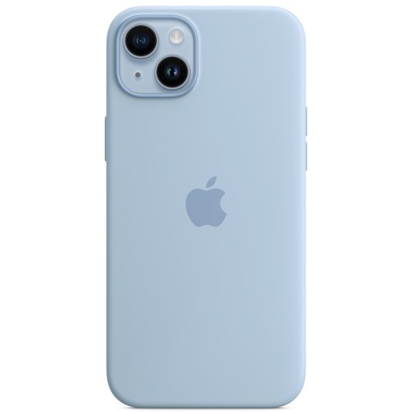 Apple Coque en silicone MagSafe Apple iPhone 14 Plus - Sky