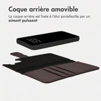 imoshion Étui portefeuille luxe 2-en-1 amovible Samsung Galaxy A26 - Marron