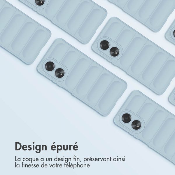 imoshion EasyGrip Backcover Oppo A58 - Bleu clair