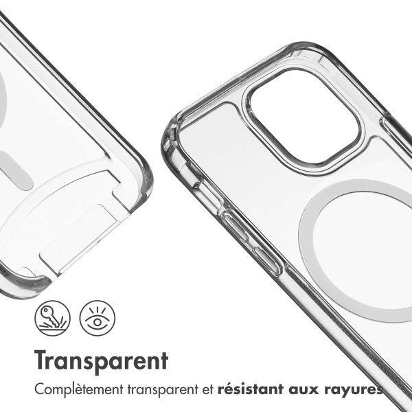 imoshion Coque MagSafe avec cordon amovible Apple iPhone 12 Pro Max - Transparent